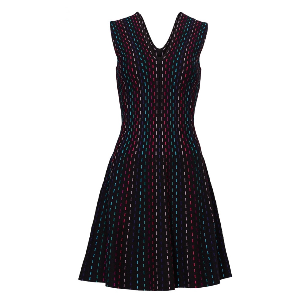 Kate Spade Multi Stripe Knit Dress EUC - Picture 2 of 16